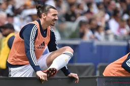 Zlatan is altijd aanwezig op een WK, ook tijdens Zweden-Zuid-Korea