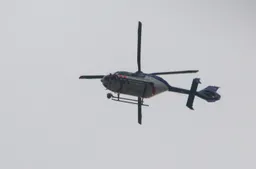 politie helicopter die rondcirkelt nederland