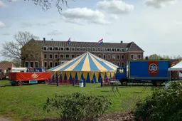 Circus in de Zorg bij Zideris aan de Cuneraweg in Rhenen(1)