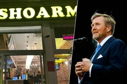 koning willem alexander bezocht met maxima en alexia jaffa shoarma in rotterdamjpg