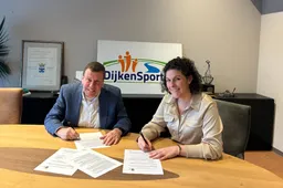 Ondertekening sponsorovereenkomst