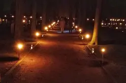 diever lichtjesavond begraafplaats kleur
