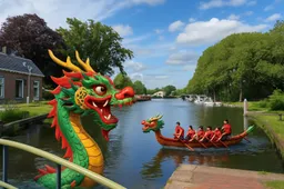 Diever drakenbootrace