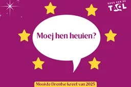 HvdT Moej hen heuien Mooiste Drentse kreet van 2025 Huus van de Taol