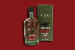 slyrs bavarian peat cask strength single malt whisky