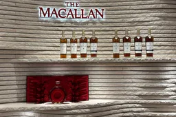 The Macallan House Singapore Achterwand