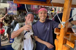 Haring Sashimi Party bij De Japanner in Amsterdam