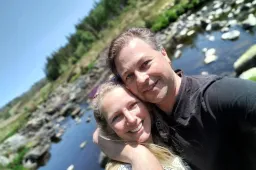 selfie Joris en Laurie Dam van Dranken