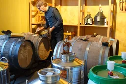 Whiskyvaten bij Stokerij Twentse Ketels