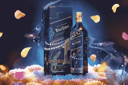 Johnnie Walker Blue Label x Rahul Mishra whisky