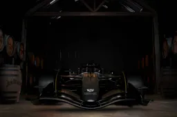 Jim Beam whiskey and Cadillac F1