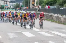 Actiebeeld Tour de France