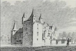 hernen prent kasteel donjonjpg