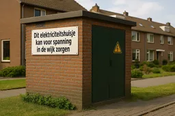 Elekticiteitshuisje AI spanning