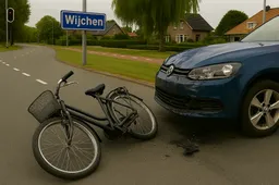 Fietsongeval Wijchen - AI gegenereerd
