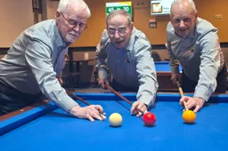 1. v.l.n.r; Martin Schraven; Eduard Vermeulen en Will Berben.