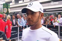 Hamilton ziet een zwak Ferrari: 'Laten het steeds liggen'