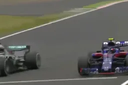 Update II | Gasly na incident met Hamilton: 'Was niet mijn intentie'