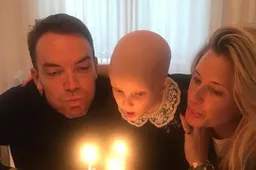 Doornbos ontvangt goed nieuws over dochtertje: kanker succesvol behandeld