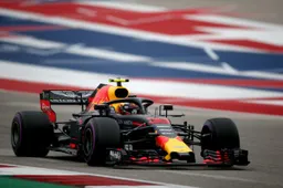 Voorlopige startopstelling GP Verenigde Staten met Verstappen vanaf P18