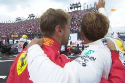 Hamilton respecteert sportiviteit Vettel: 'Toont dat hij een ware kampioen is'