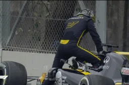 Hulkenberg vat crash treffend samen: ‘Klein foutje, grote schade’