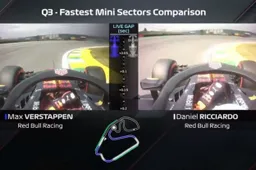 Waar pakte Verstappen in de kwalificatie zijn tweeduizendsten op Ricciardo?