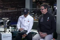 Hamilton legt het stuur uit op één functie na: 'Er is een magic-button'