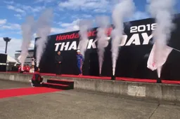 Video | Gasly zeer populair bij Japanse fans op Honda Thanks Day
