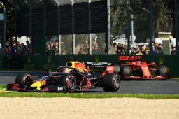 Vettel zag Leclerc over het hoofd bij start: 'Daardoor haalde Verstappen mij in'