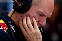 Red Bull kampt met aerodynamische problemen. ‘Newey zat al diep na te denken’