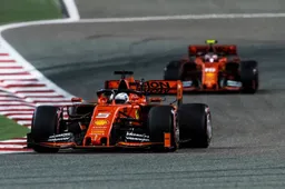 Leclerc negeerde teamorders van Ferrari om achter Vettel te blijven in Bahrein