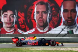 Verstappen verloor negen tienden op het rechte stuk ten opzichte van Vettel