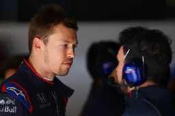 Kvyat niet bepaald onder de indruk van race Albon op Spa