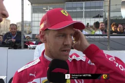 Vettel openhartig: 'Hadden verwacht dat we verder vooraan zouden staan'