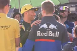 Teleurgestelde Ricciardo alleen blij met Verstappen: 'Goed voor de Formule 1'