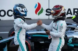 Hamilton sportief: 'Bottas was vandaag gewoon de snellere coureur'