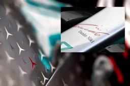 Rode ster op Mercedessen blijvend eerbetoon aan overleden Niki Lauda