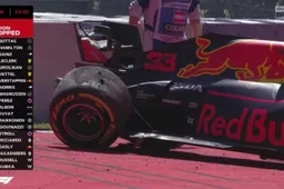 Video | Rood tijdens VT2 in Oostenrijk wegens crash Verstappen