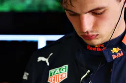Verstappen in een jaar van beste naar slechtste starter van topteams in F1