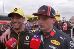 Verstappen scheldt per ongeluk bij Engelse TV: 'Nou en, dat doen jullie ook!'