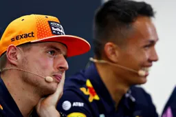 Wist Verstappen eerder van Red Bull-transfer dan Albon en Gasly?
