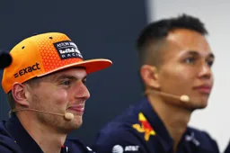 Albon trekt zich op aan Verstappen: 'Moet een perfecte ronde rijden om hem bij te houden'