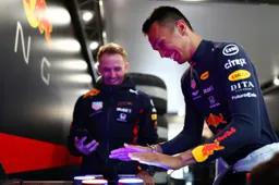 Albon in Red Bull-bolide: 'Korte runs gingen beter dan de longruns'