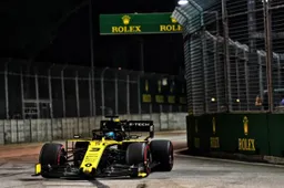 Renault accepteert diskwalificatie Ricciardo: 'Al was er slechts een microseconde tijdwinst'