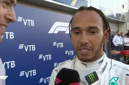 Hamilton blij met overwinning: 'De bazen in Stuttgart zullen hier heel blij mee zijn'