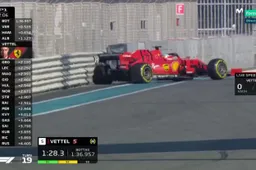 Ophanging Vettel licht beschadigd na crash VT1, geen gevolgen voor rest van weekend
