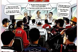 Ecclestone maakt stewards belachelijk met kerstkaart