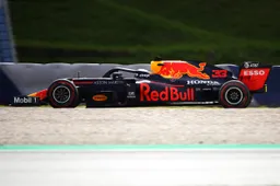 'Red Bull kon dankzij slippertje Verstappen geen data verzamelen over long runs'