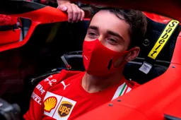 Leclerc baalt van zevende plaats: 'Podium wordt nu heel lastig'
